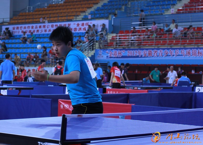 【安徽省2012年青少年乒乓球锦标赛专题】:我